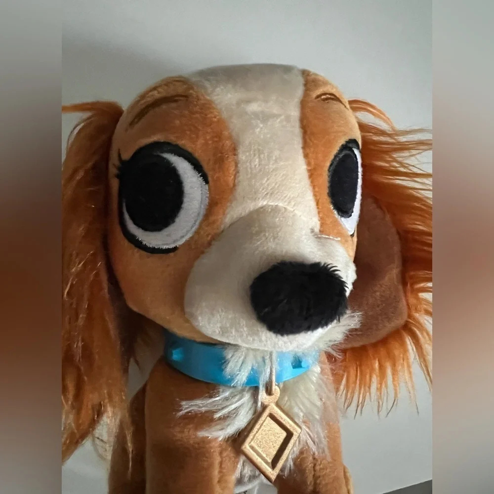 Disney Lady 6in Stuffed Toy from Lady and The Tramp